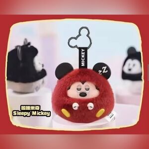 Mickey Fun Crash Series Plush Pendants  "Sleepy Mickey"